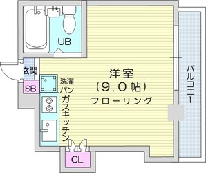 西１８丁目駅 徒歩2分 10階の物件間取画像